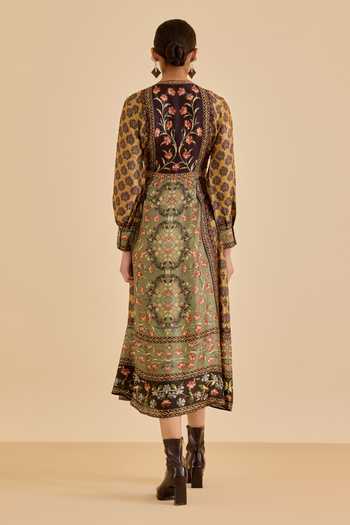 Ritu Kumar Albina Floral Print Dress 