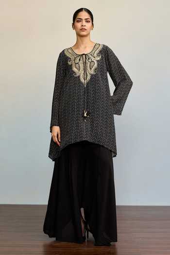 Ritu Kumar Bhumi Micro Print Kurta