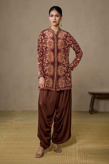 Ritu Kumar Koyel Floral Print Short Kurta 
