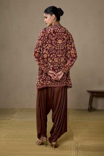 Ritu Kumar Koyel Floral Print Short Kurta 