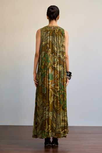 Ritu Kumar Kyliee Printed Long Dress