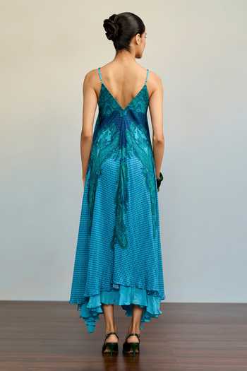 Ritu Kumar Vandana Printed Sleeveless Dress