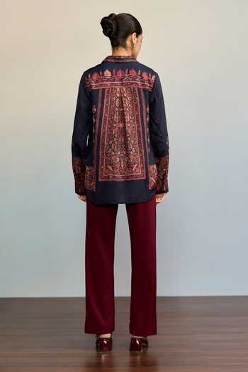 Ritu Kumar Hiyaa Paisley Print Shirt