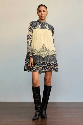 Ritu Kumar Karagouni Printed Circular Top