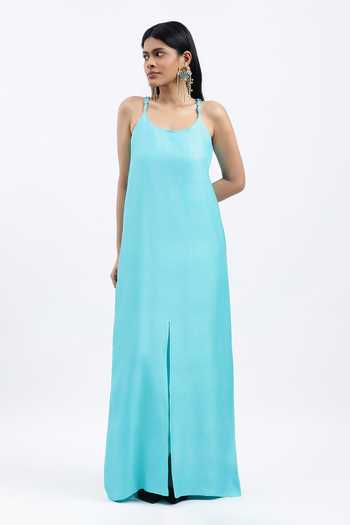 AK-OK Strap Embellished Dress
