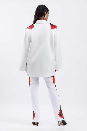 AK-OK Structured Blazer & Trouser Set
