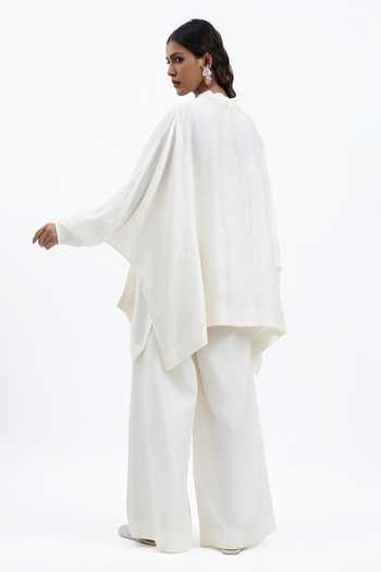 AK-OK Silk Boxy Kurta & Pant Set