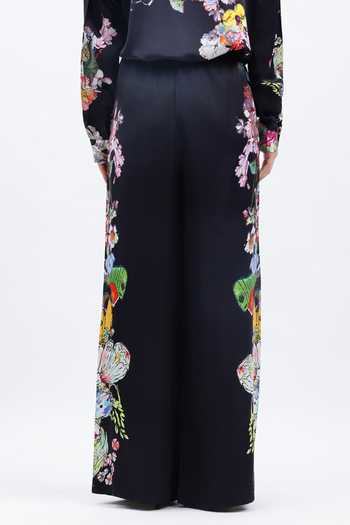 AK-OK Floral Print Trouser