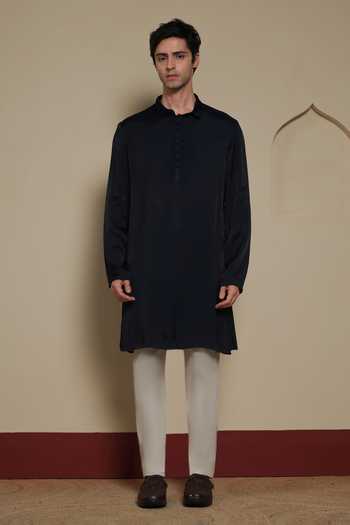 Buy Lacquer Embassy Beige Cotton, Viscose, Rayon The Dastoor Bundi And Kurta Set Online at Aza Fashions Buy_Lacquer Embassy_Beige Cotton, Viscose, Rayon The Dastoor Bundi And Kurta Set _Online_at_Aza_Fashions