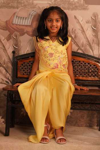 Arani Label Sunny Bird Top & Draped Skirt Set 