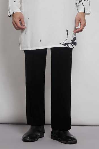 Buy Lacquer Embassy Black Cotton, Viscose, Rayon The Saaz Printed Kurta Set Online at Aza Fashions Buy_Lacquer Embassy_Black Cotton, Viscose, Rayon The Saaz Printed Kurta Set _Online_at_Aza_Fashions