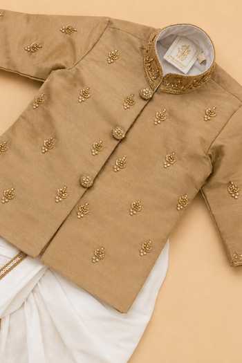Byb Premium Hand Embroidered Kurta & Dhoti Pant Set 
