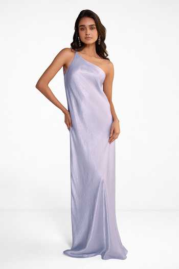 Dash And Dot One Shoulder Dress 