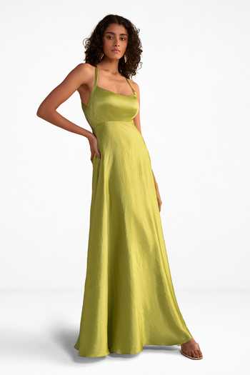 Dash And Dot Halter Neck Maxi Dress 