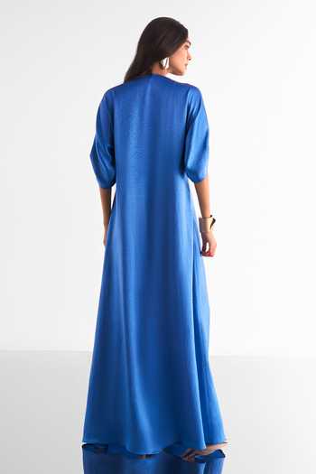 Dash And Dot Polyester Maxi Dress 