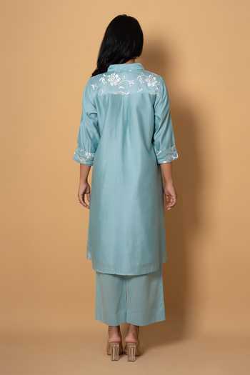 Kameez Embroidered Kurta & Pant Set
