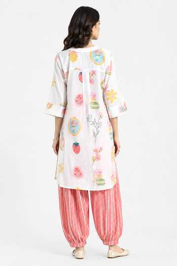 Poppi Floral Print Kurta & Salwar Set 