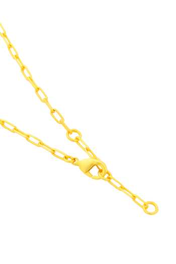 Totapari Gold Plated Corbett Kachnaar Pendant Necklace Online at Aza Fashions Totapari_Gold Plated Corbett Kachnaar Pendant Necklace _Online_at_Aza_Fashions