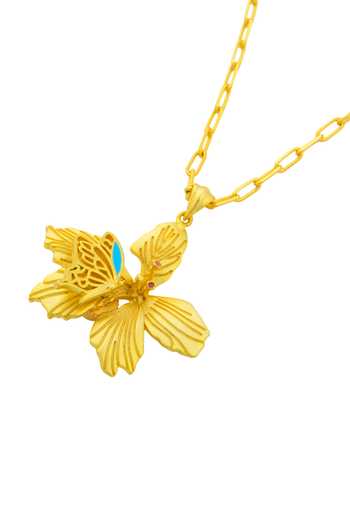 Totapari Corbett Kachnaar Pendant Necklace 