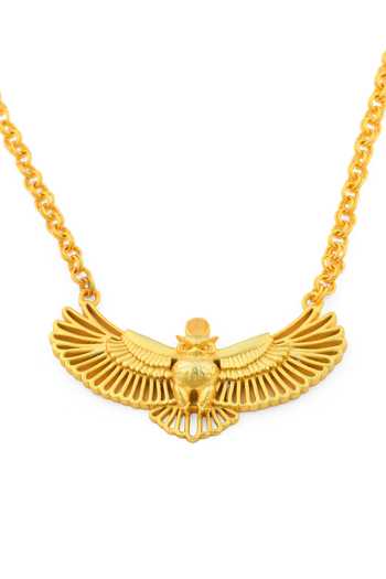 Totapari Corbett Eagle Owlet Pendant Necklace 
