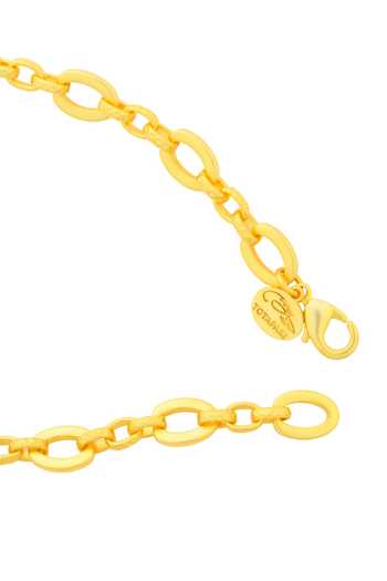 Totapari Gold Plated Corbett Romeo Tiger Hunter Pendant Necklace Online at Aza Fashions Totapari_Gold Plated Corbett Romeo Tiger Hunter Pendant Necklace _Online_at_Aza_Fashions