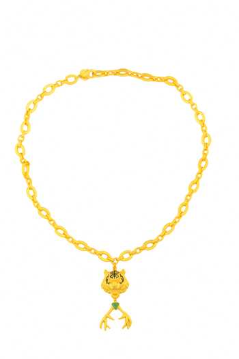 Totapari Corbett Romeo Tiger Hunter Pendant Necklace 