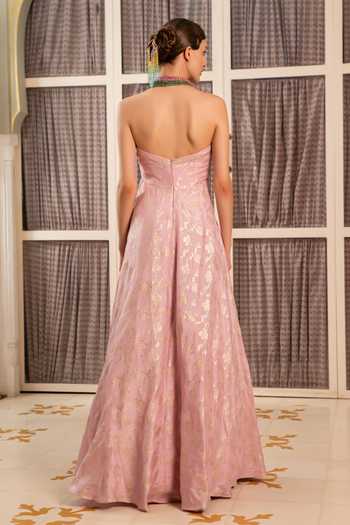 Névoh Zari Work Anarkali With Dupatta 