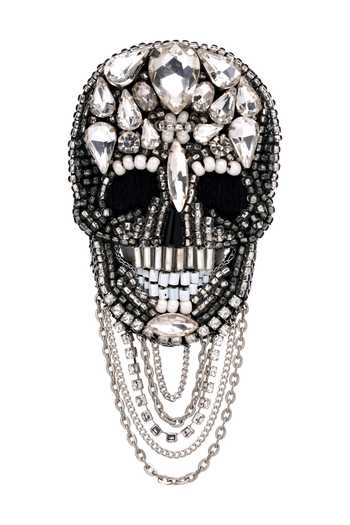 Apt Forever Regal Skull Brooch 