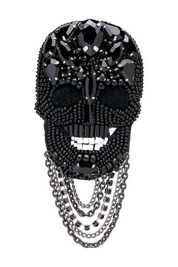 Apt Forever Regal Skull Brooch 
