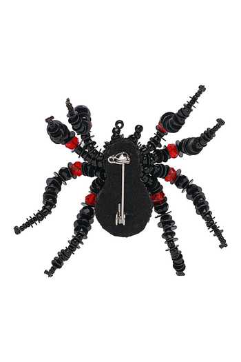 Apt Forever Black Midnight Creeper Brooch Online at Aza Fashions Apt Forever_Black Midnight Creeper Brooch _Online_at_Aza_Fashions