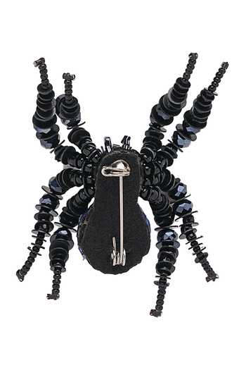 Shop Apt Forever Blue Midnight Creeper Brooch Online at Aza Fashions Shop_Apt Forever_Blue Midnight Creeper Brooch _Online_at_Aza_Fashions