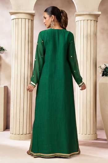 Arje India Chanderi Silk Kurta 