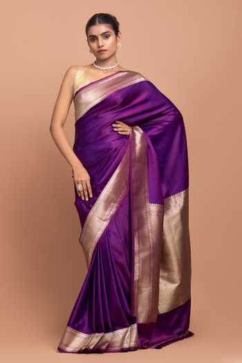 Devissha Zari Thread Woven Saree 