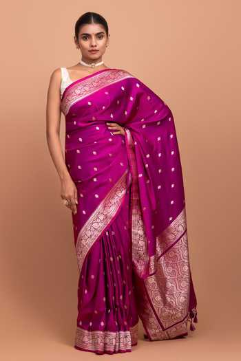 Devissha Zari Butti Woven Saree