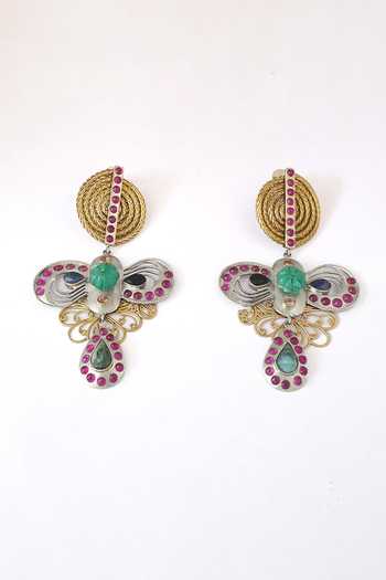 Suhani Pittie Rogue Secret Statement Gemstone Earrings