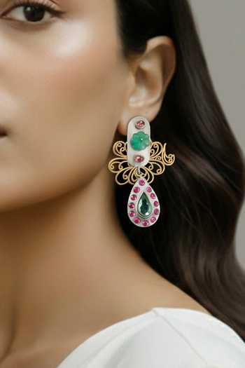 Suhani Pittie Empire Builder Gemstone Earrings 