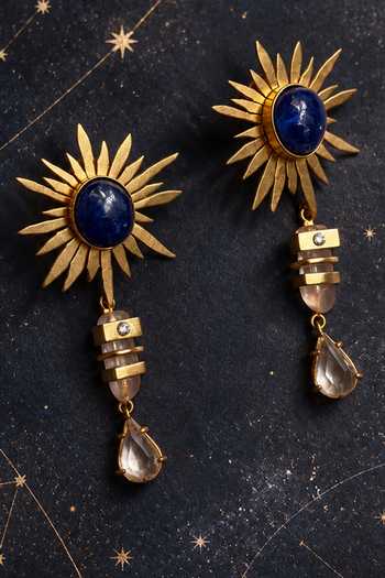Suhani Pittie Tanzanite Summer Night City Earrings 