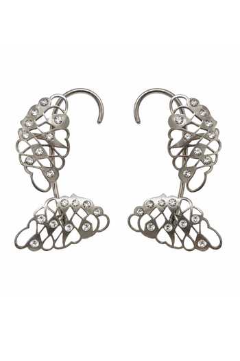Suhani Pittie The Starlight Wing Silver Ear Cuffs 
