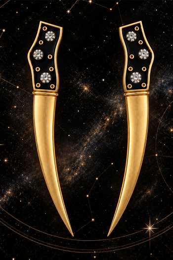 Suhani Pittie Celestial Fang Daggers Drop Earrings 