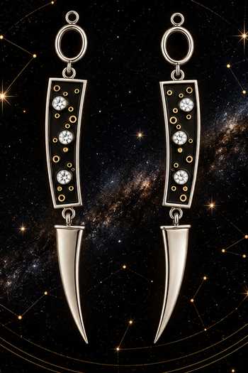Suhani Pittie Galactic Sabre Drop Earrings 