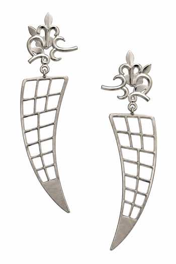 Suhani Pittie The Geometric Galaxy Drop Earrings 