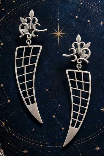 Suhani Pittie The Geometric Galaxy Drop Earrings 