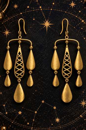 Suhani Pittie Chandelier Cascade Drop Earrings 