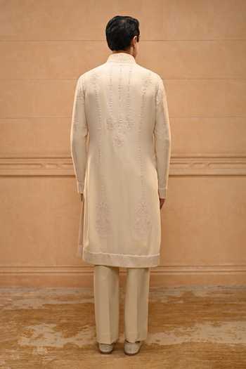 Tarun Tahiliani Kashida Embroidered Kurta Set