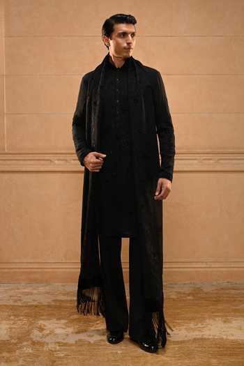 Tarun Tahiliani Classic Floral Embroidered Kurta Set