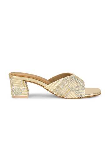 Buy Anaar Off White Desi Debutante Embellished Heels Online at Aza Fashions Buy_Anaar_Off White Desi Debutante Embellished Heels _Online_at_Aza_Fashions