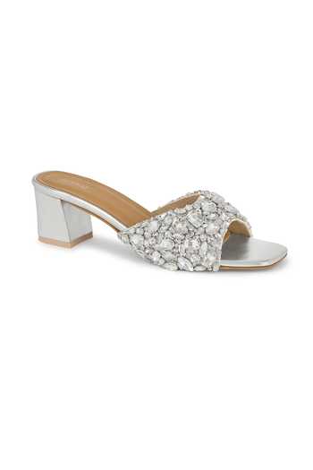 Buy Anaar Silver Heiress Satin Heels Online at Aza Fashions Buy_Anaar_Silver Heiress Satin Heels _Online_at_Aza_Fashions