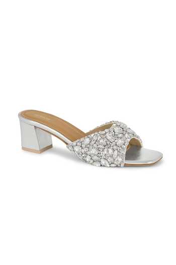 Shop Anaar Silver Heiress Satin Heels Online at Aza Fashions Shop_Anaar_Silver Heiress Satin Heels _Online_at_Aza_Fashions