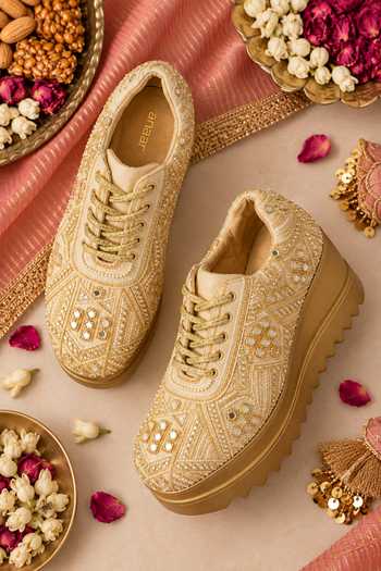Anaar Band Baja Bling Chiffon Sneakers