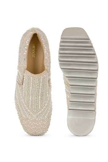 Anaar Glamarama Sequinned Wedge Sneakers